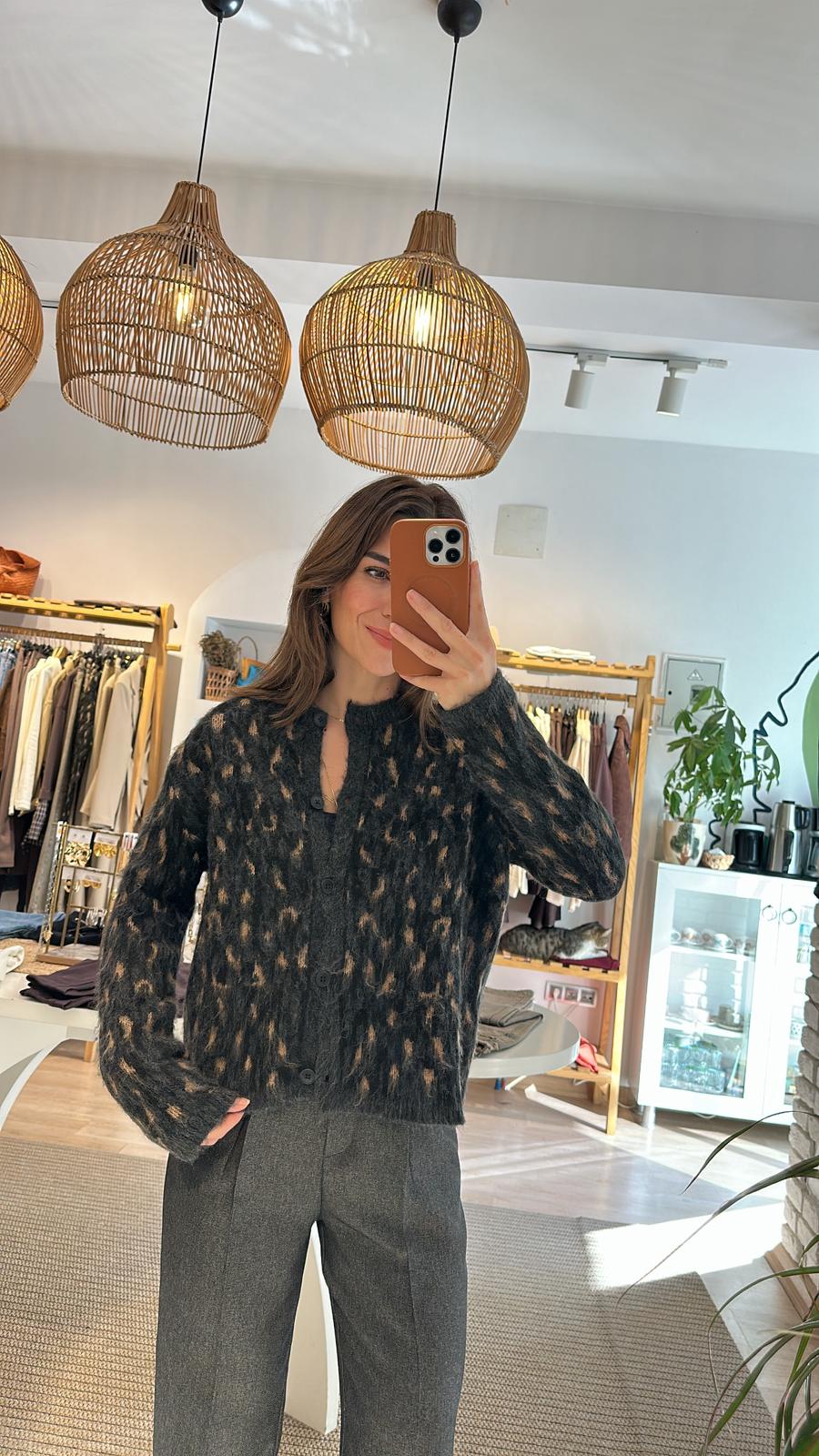 Leo Desen Triko Hırka