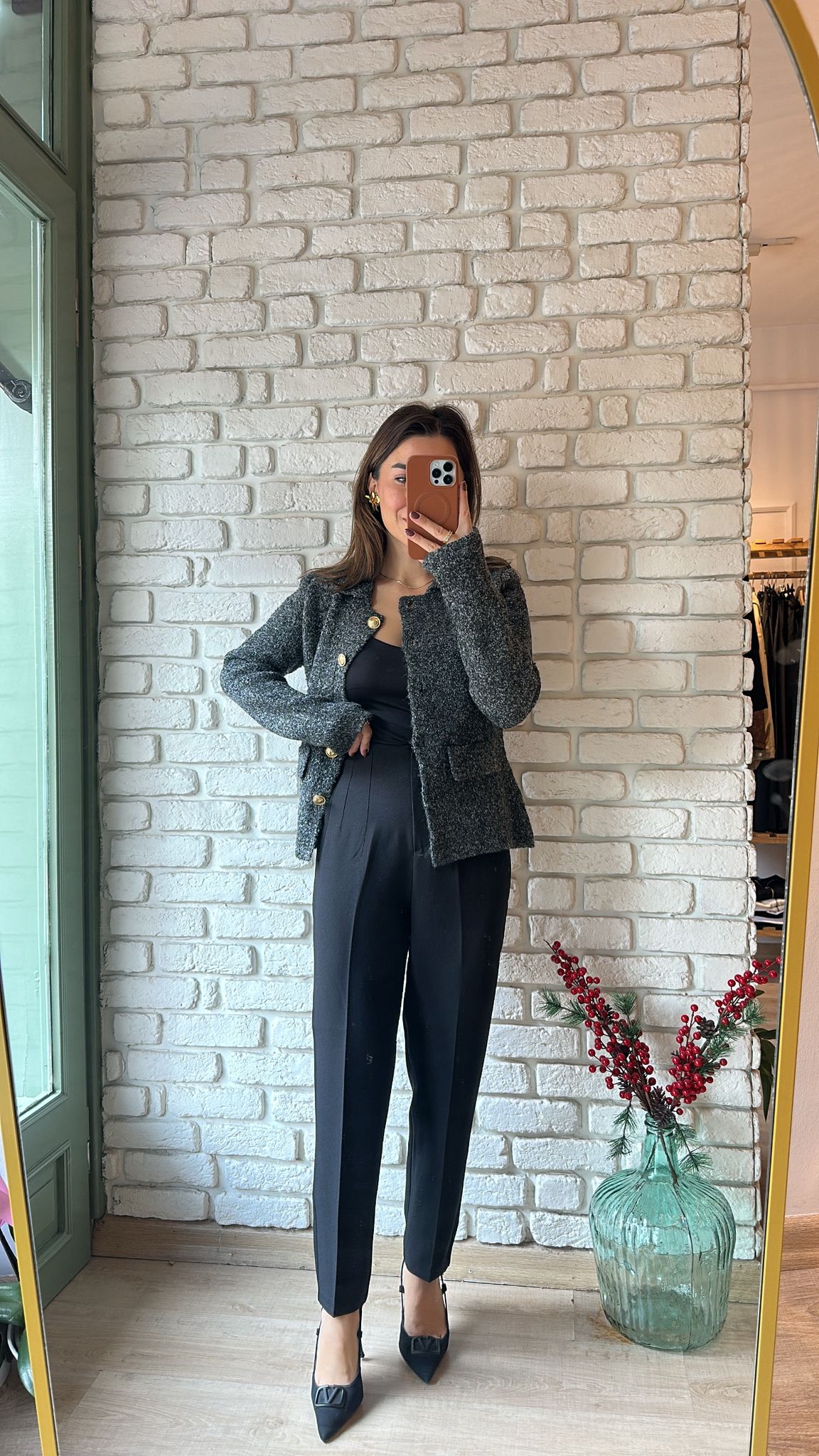 ZR Pensli Havuç Kesim Kumaş Pant.