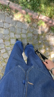 Tensel Kumaş Denim İkili Takım