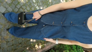Tensel Kumaş Denim İkili Takım