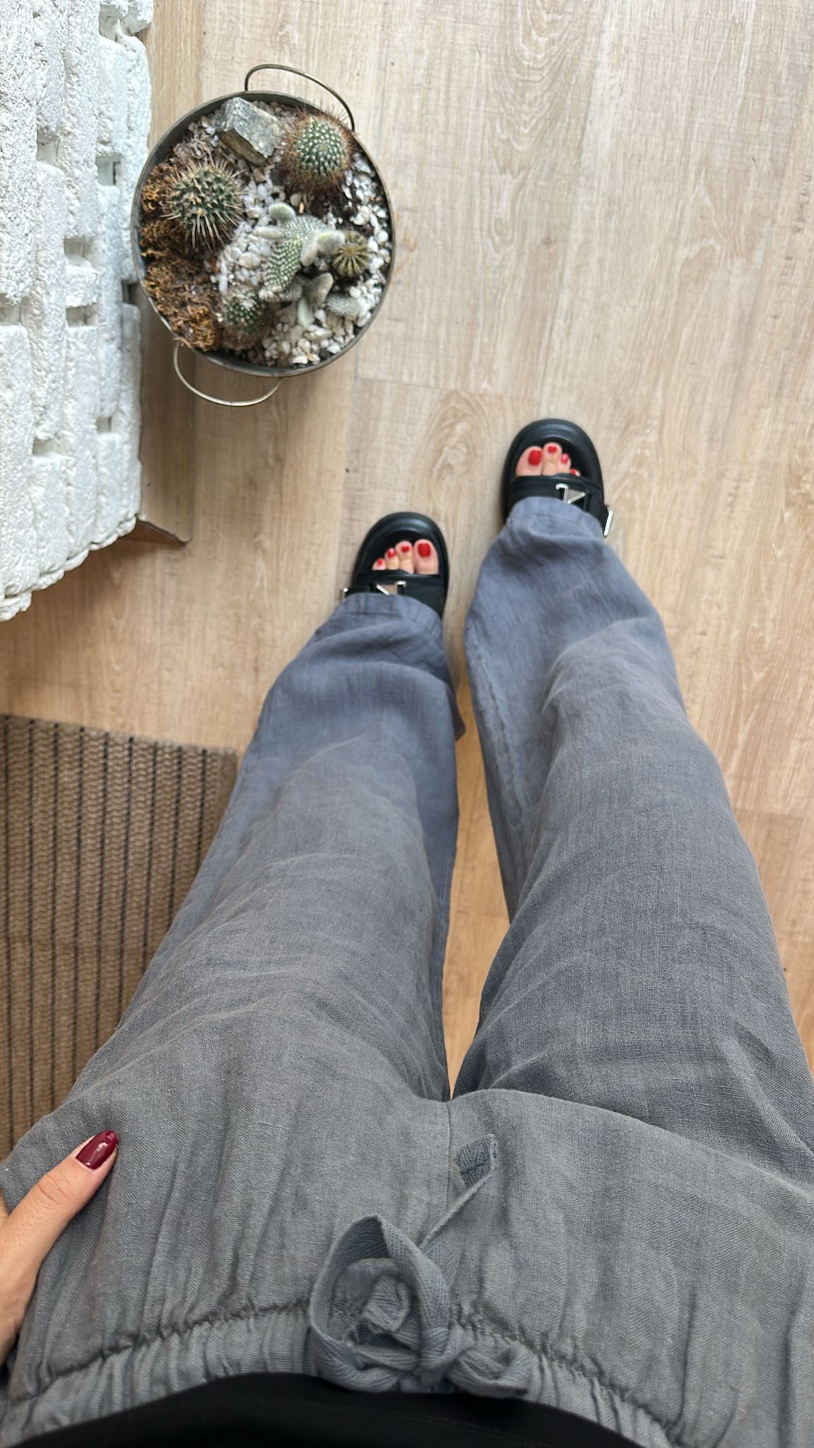 Keten Bol Pantolon